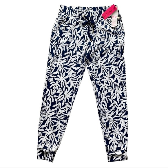 Lilly Pulitzer Luxletic UPF 50+ Lillabeth Joggers Pants Size XS Nwt Tropical